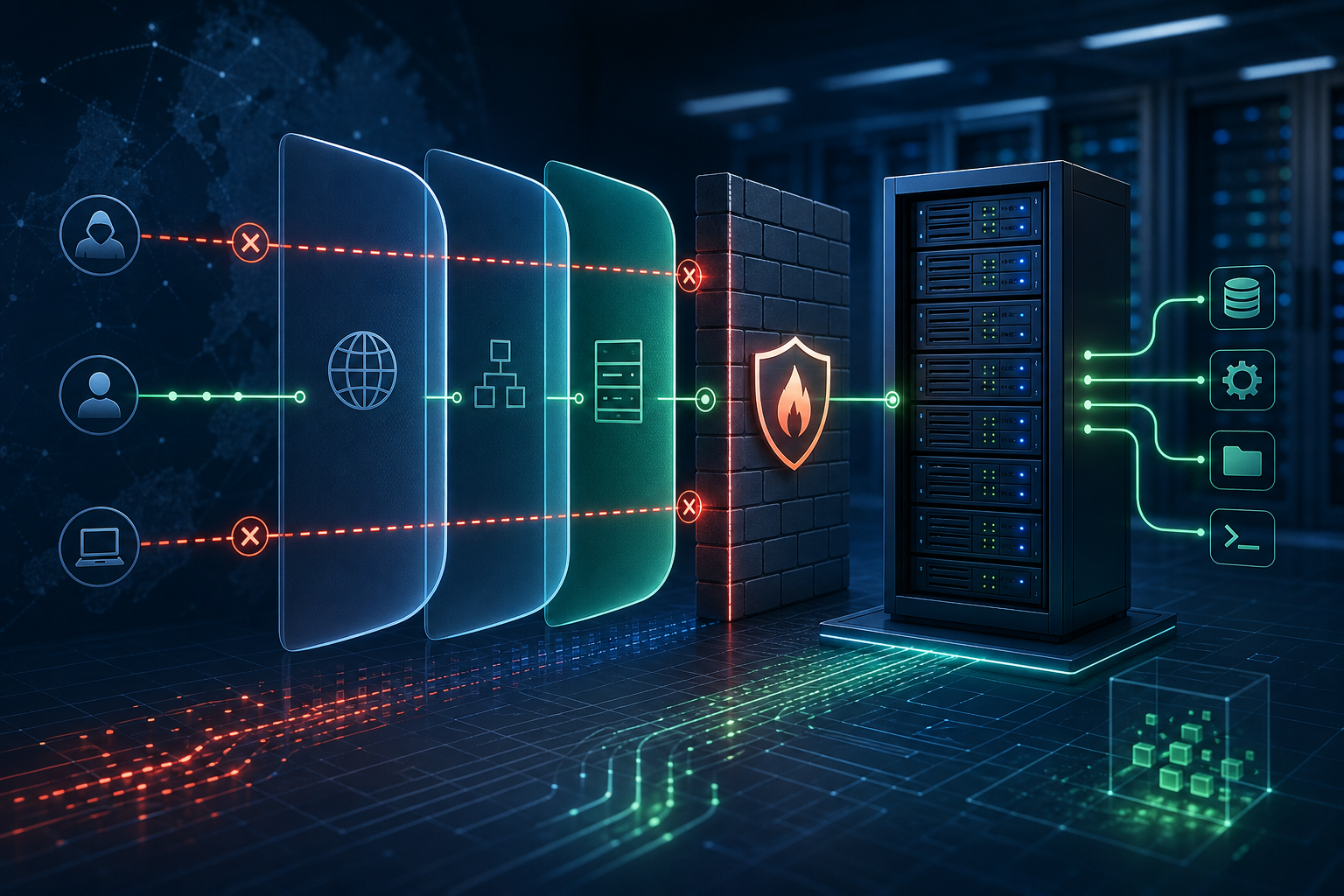CentOS 7 FirewallD Rules for Secure Service Exposure