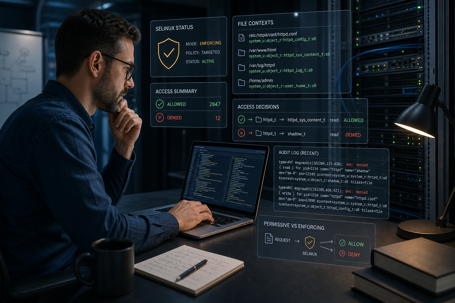 CentOS SELinux Troubleshooting Guide for Policy Enforcement Issues