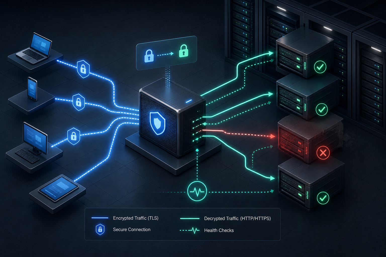 Citrix ADC Load Balancing: SSL Offload and Health Checks