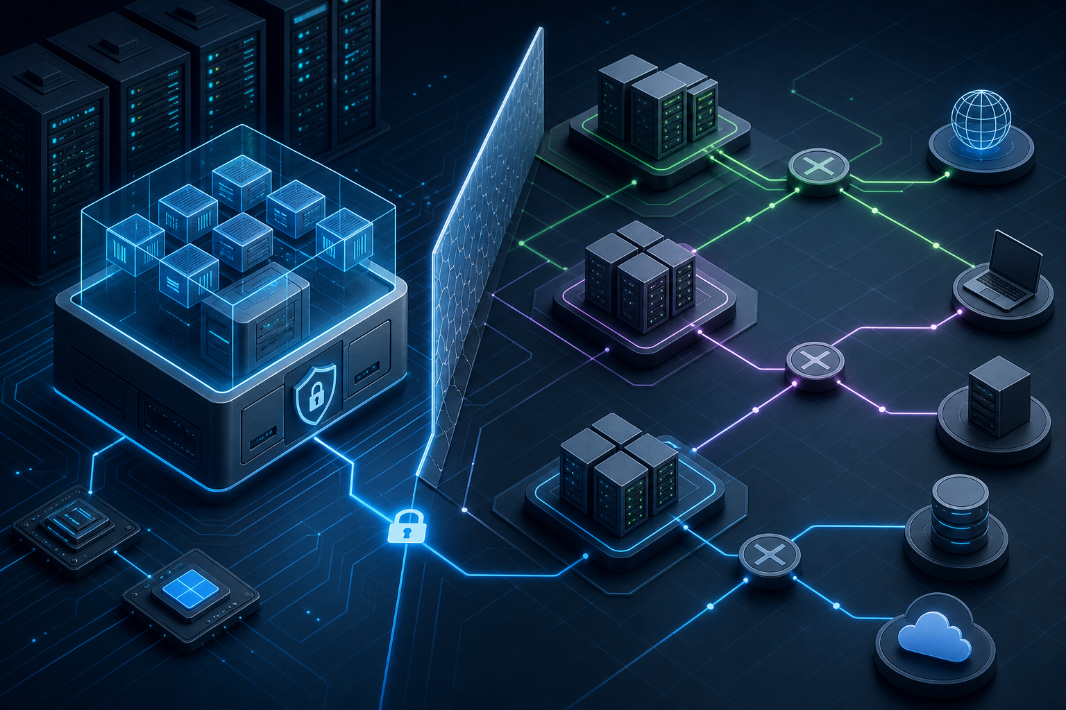 Configure Hyper-V Virtual Switch Security for Isolated Networks