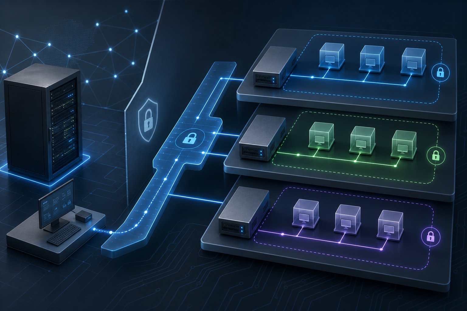 Configure Hyper-V Virtual Switches for Secure Network Isolation