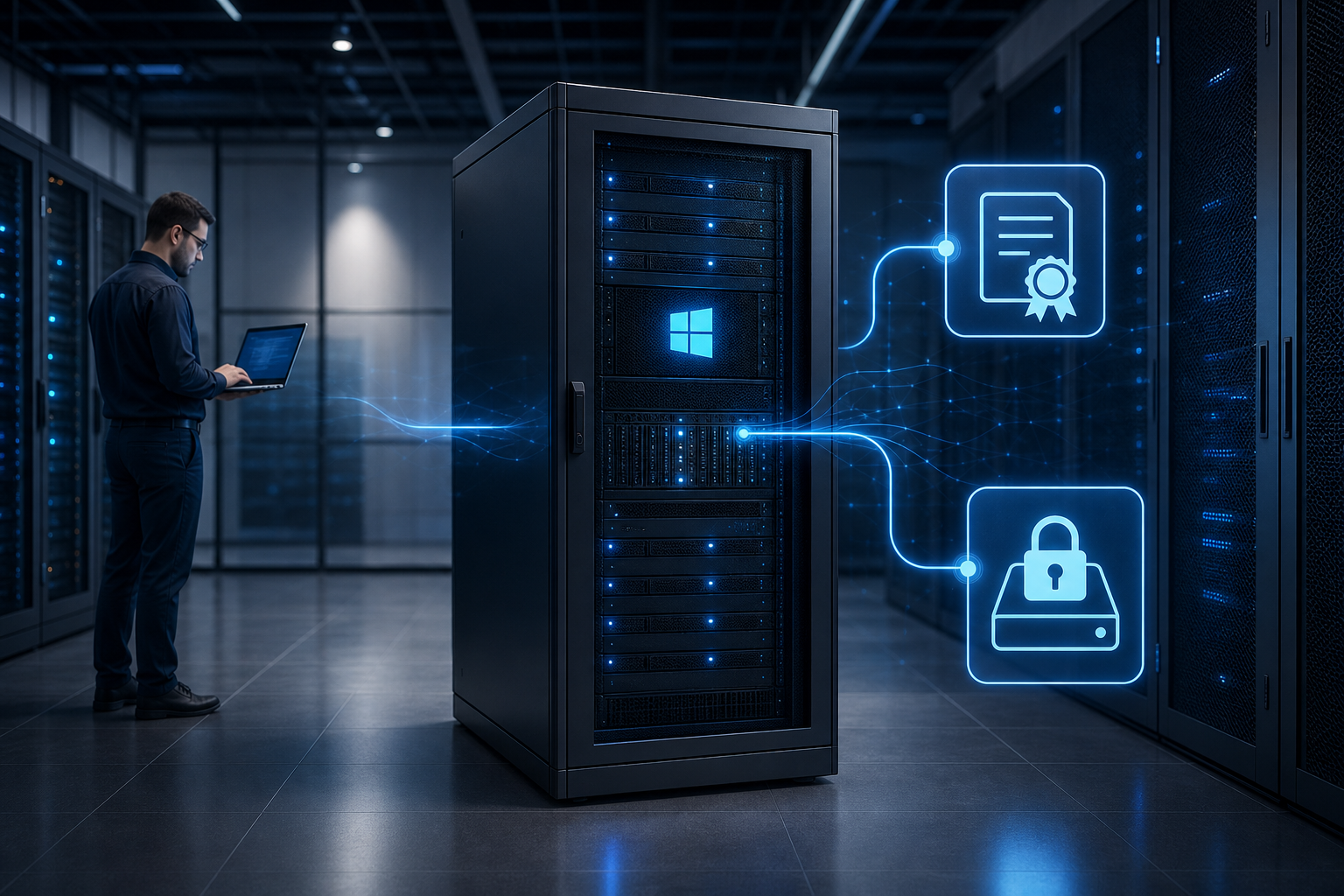 Configure Windows Server 2022 BitLocker Network Unlock via GPO