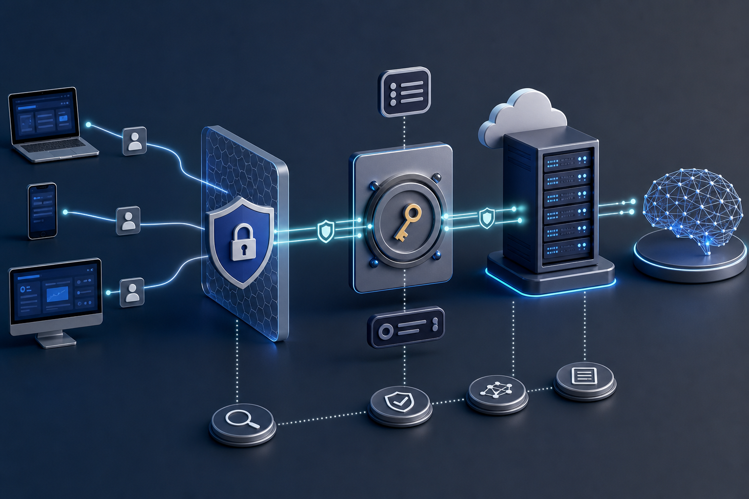 Deploying Machine Learning Models with Secure API Authentication