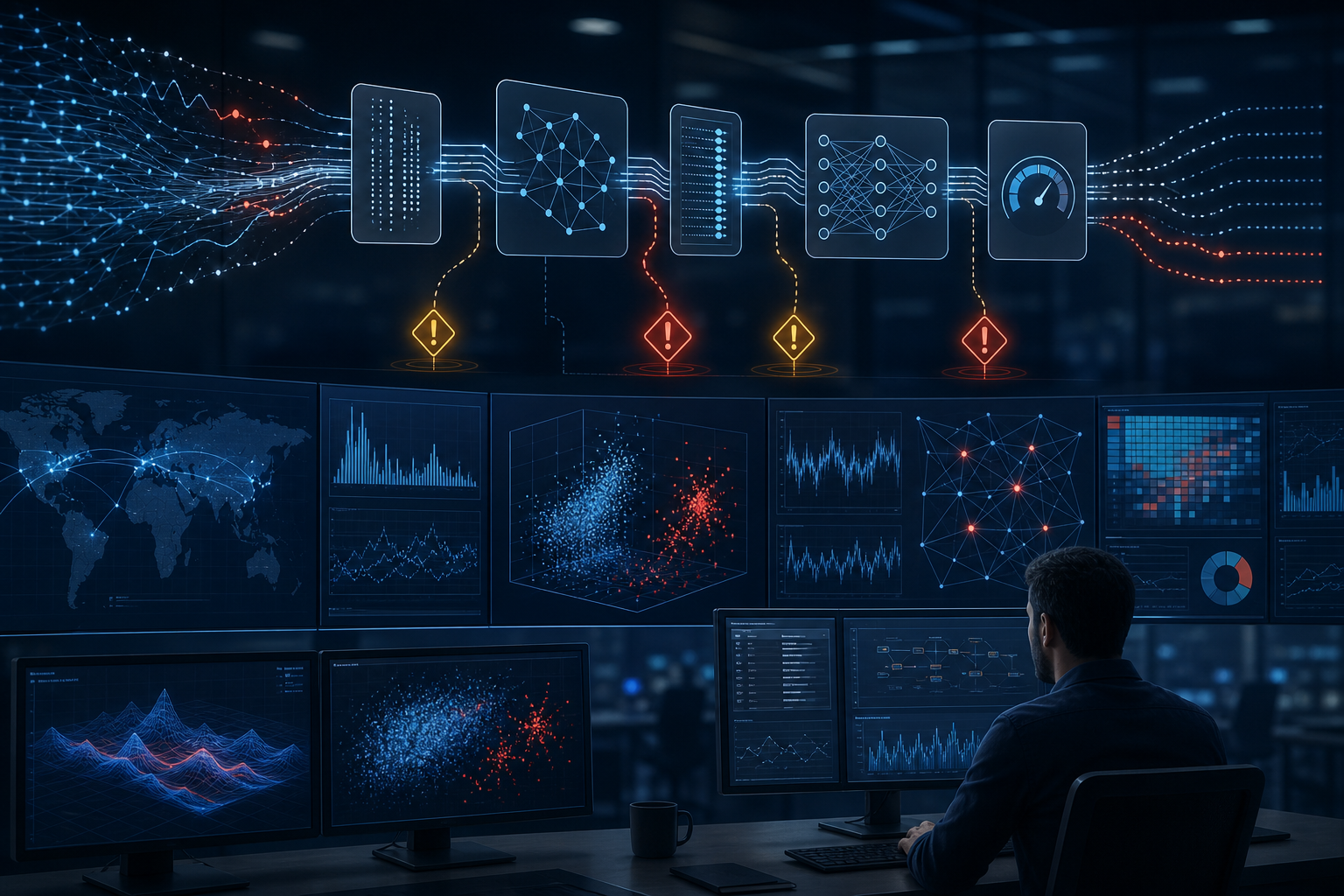 Detecting Adversarial ML Attacks with Anomaly Detection