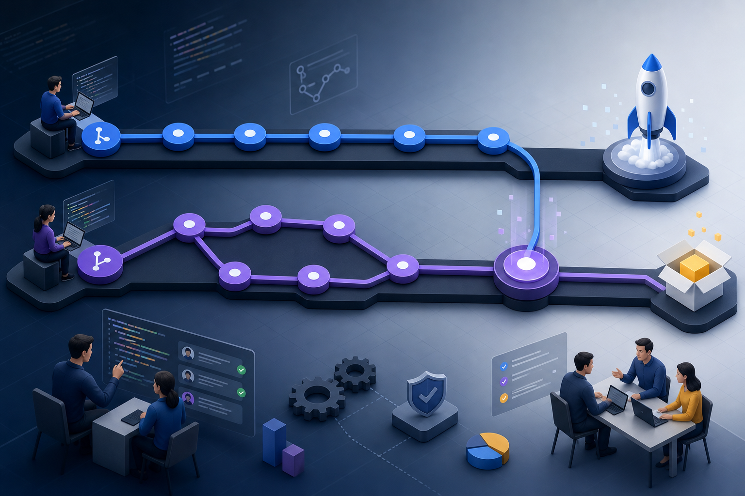 Git Rebase vs Merge: When to Use Each Strategy