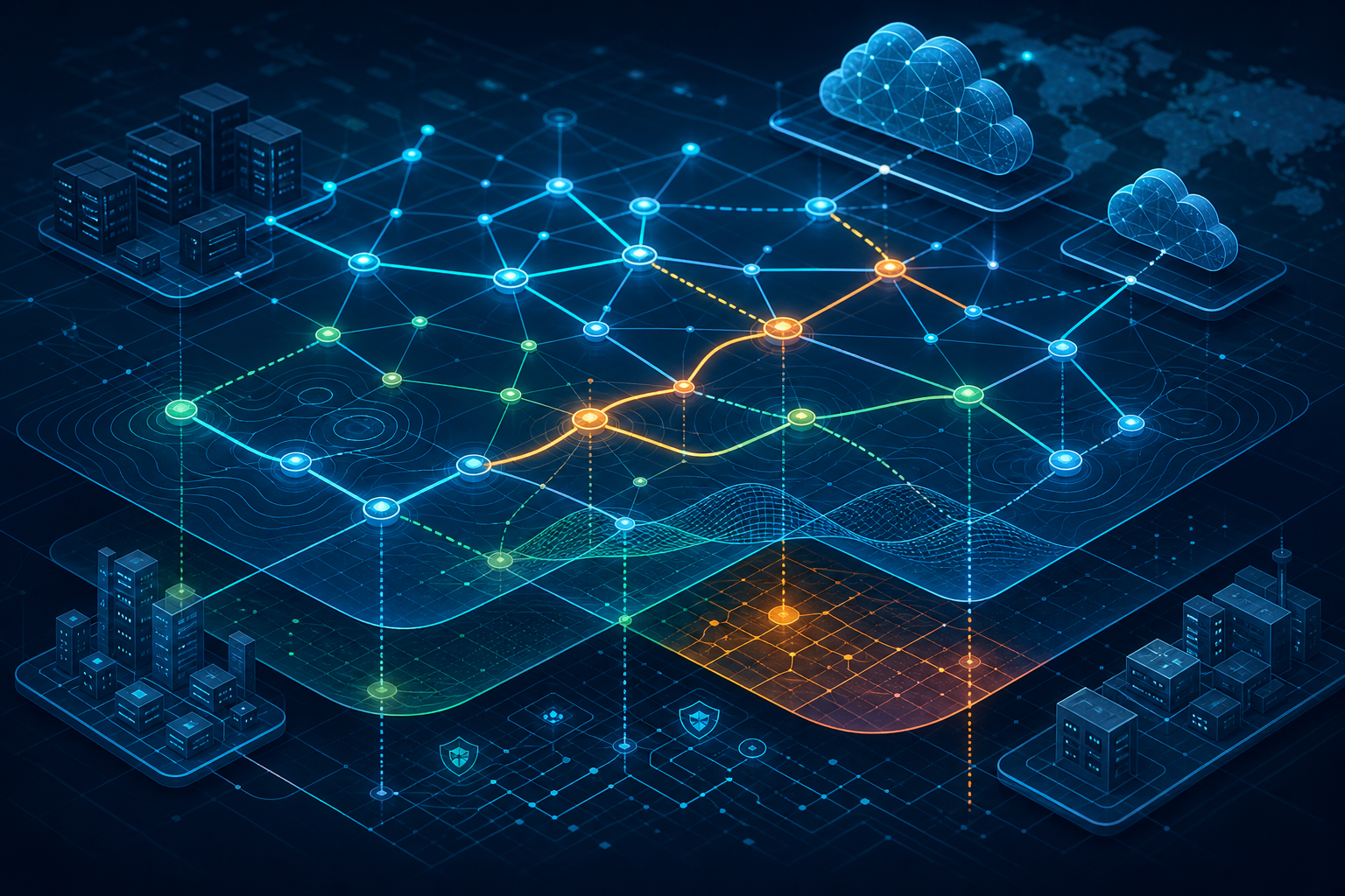 Graph Algorithms for Network Path Optimization and Routing