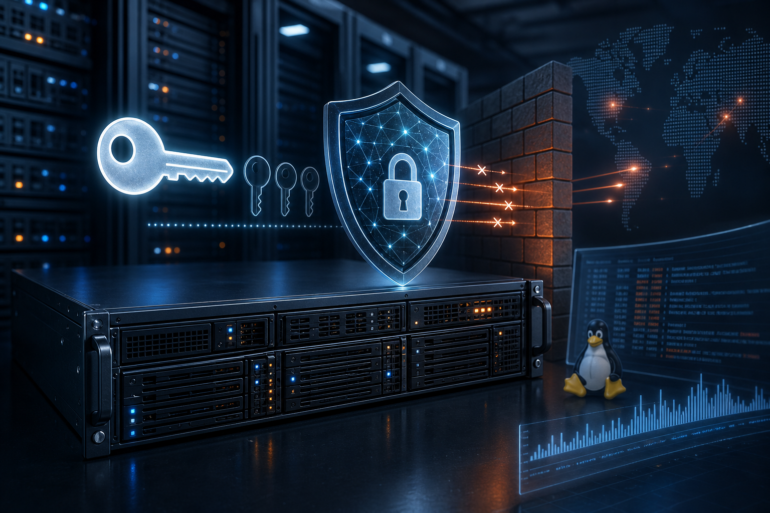 Hardening CentOS SSH with Key-Based Authentication and Fail2ban