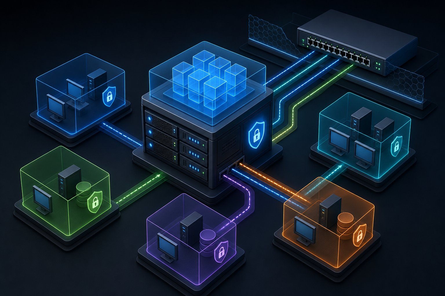 Hyper-V VM Network Segmentation and VLAN Configuration Best Practices