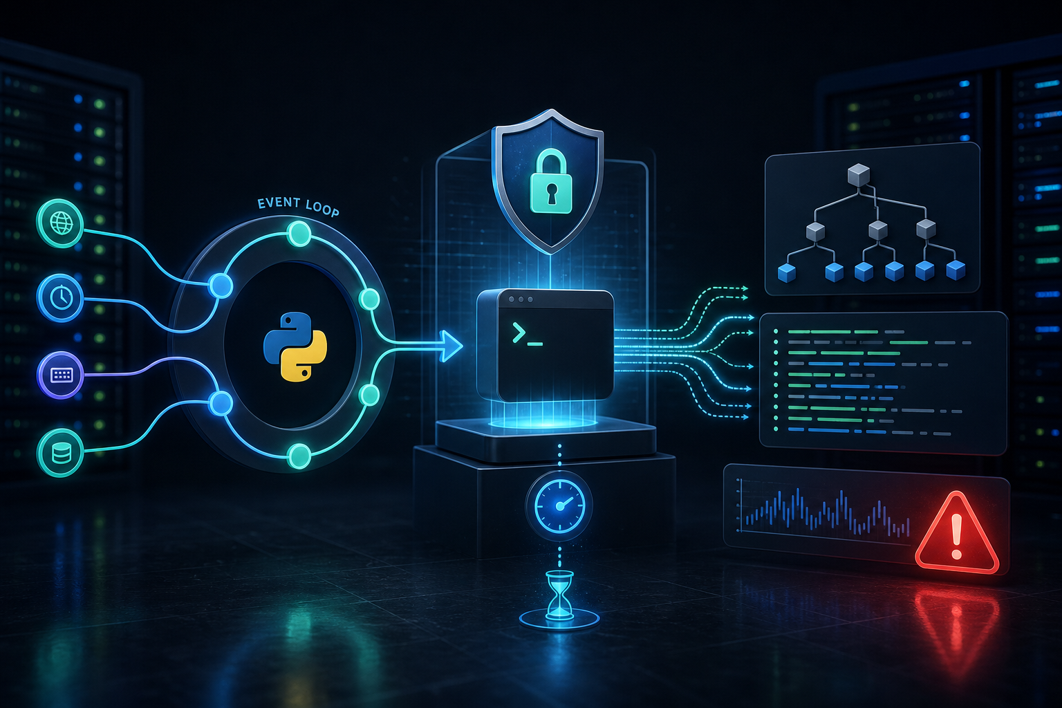Python Asyncio Subprocess Management for Secure Automation