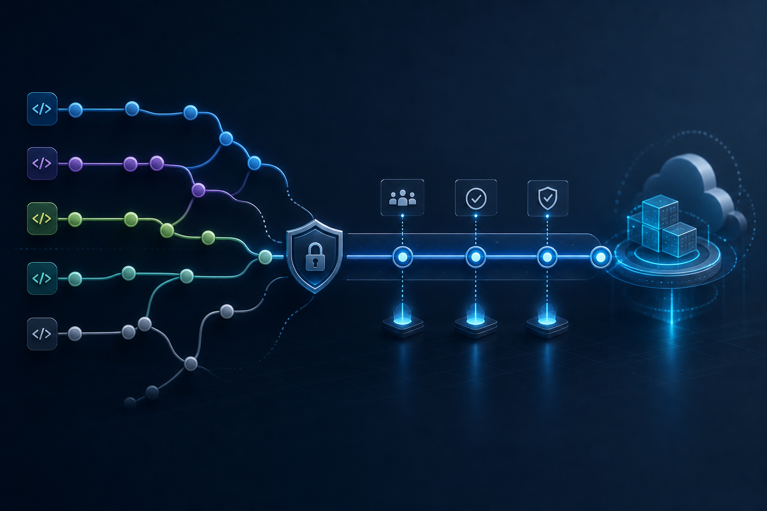 Secure Git Branching Strategies for Protected Releases