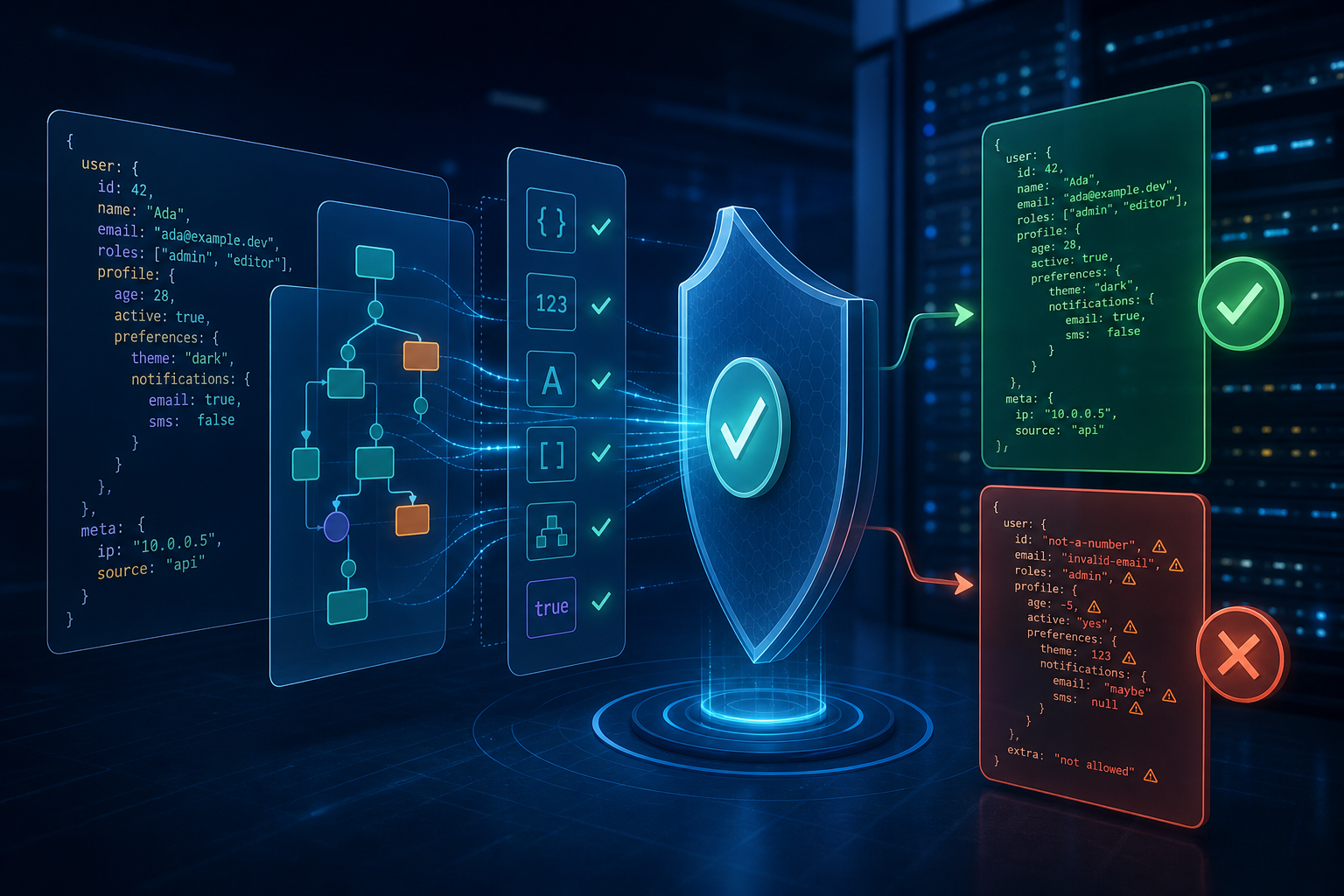 Secure JavaScript Object Validation with Zod Schemas