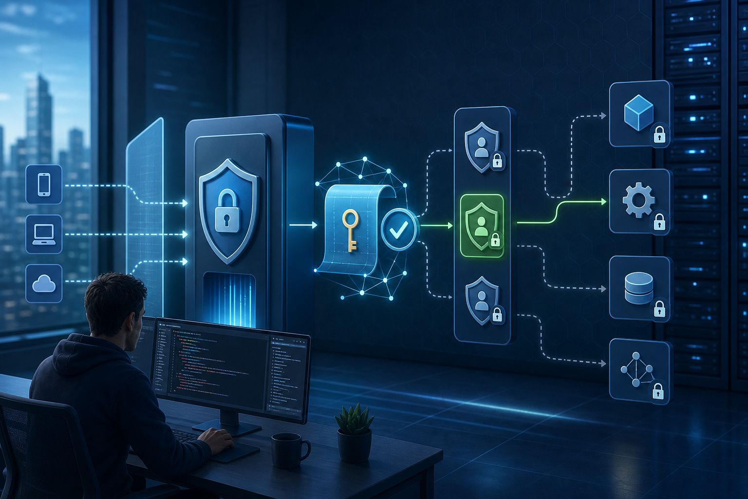 Securing JavaScript APIs with JWT Authentication and Role Checks