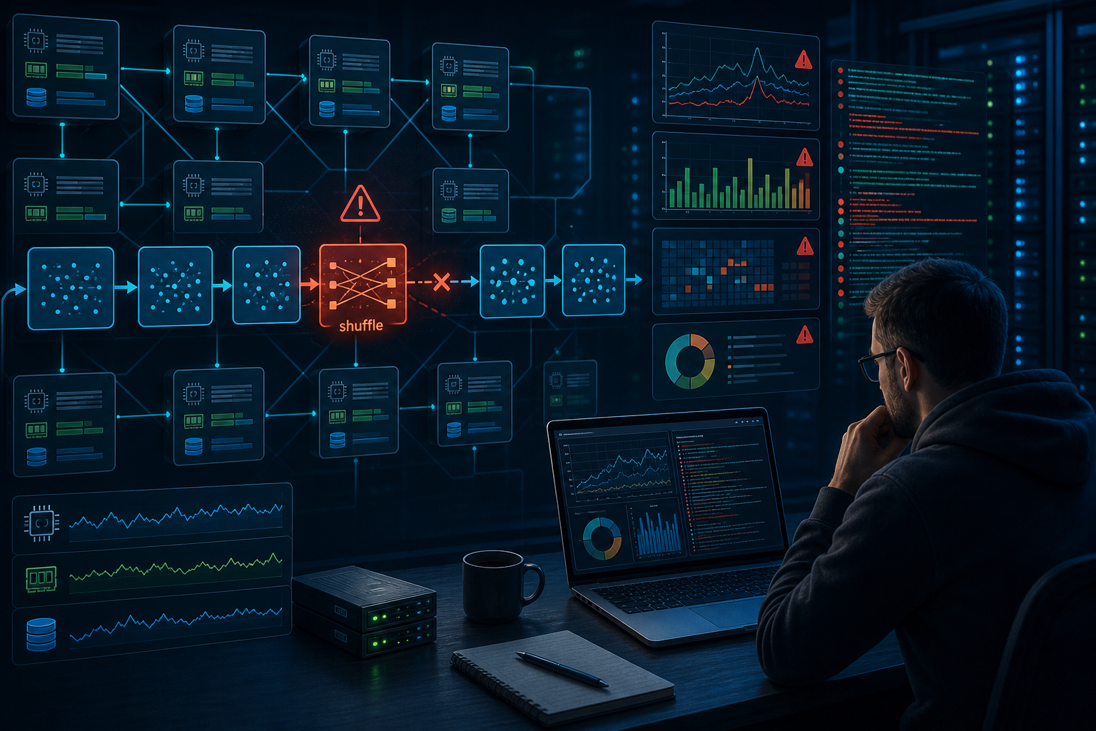 Troubleshoot Apache Spark Shuffle Failures in Big Data Jobs
