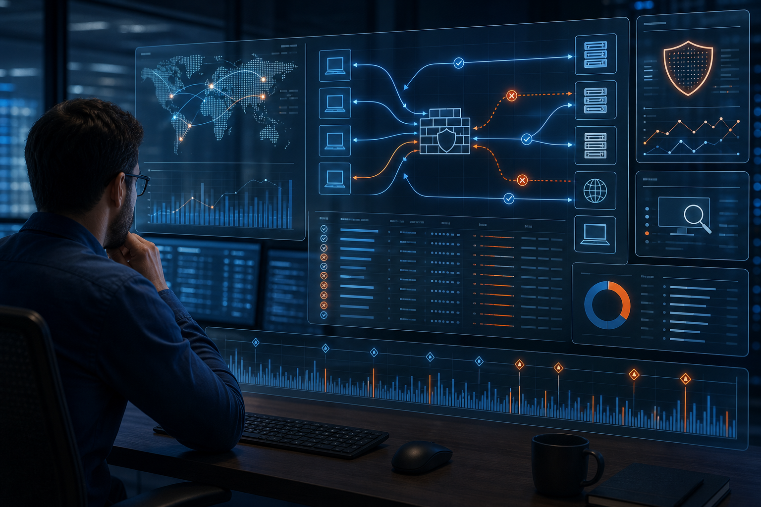 Windows 10 Defender Firewall Audit Logs for Security Investigations