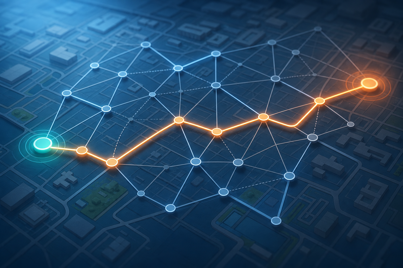 A* Pathfinding Algorithm for Efficient Route Optimization