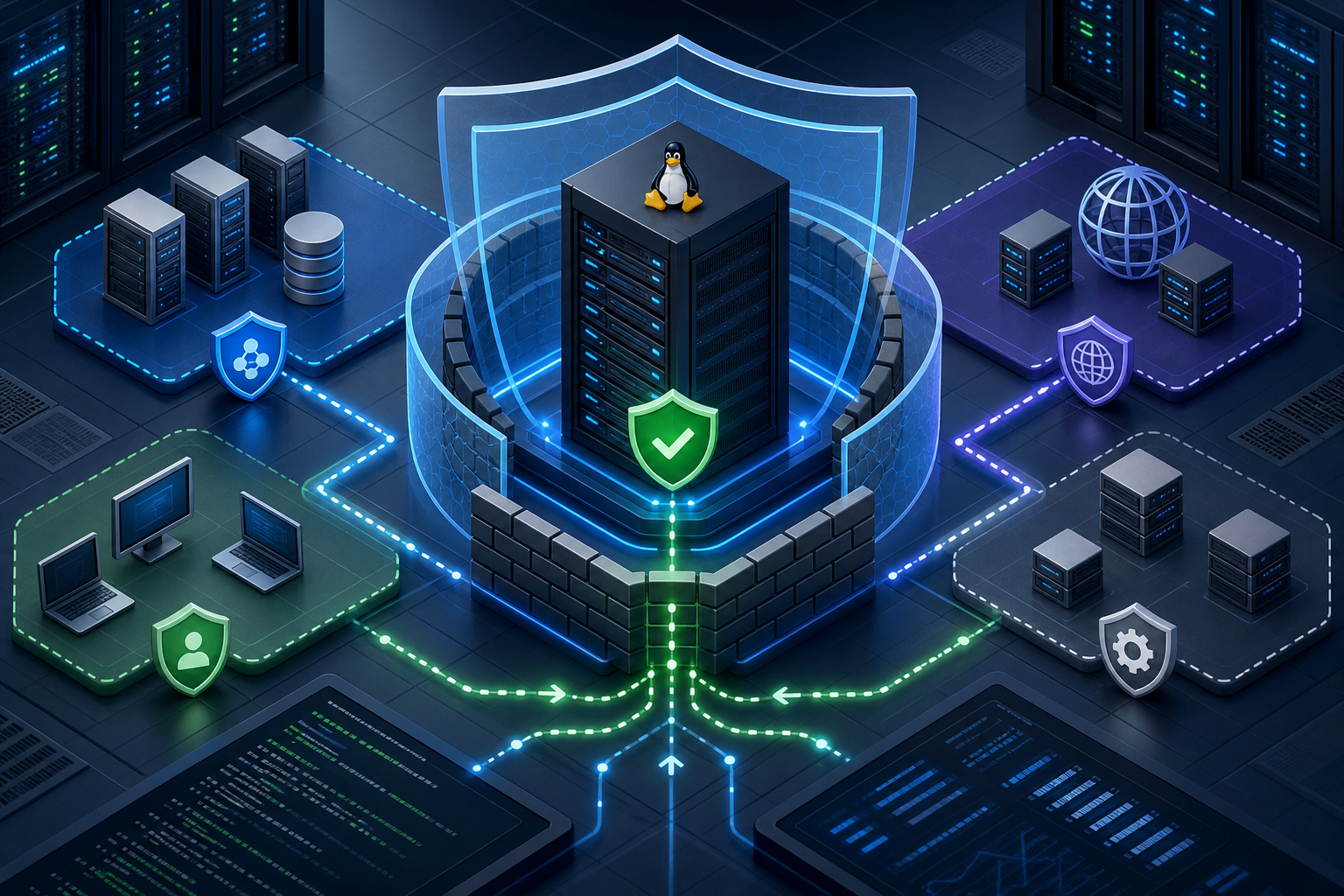 CentOS FirewallD Configuration for Secure Network Access Control