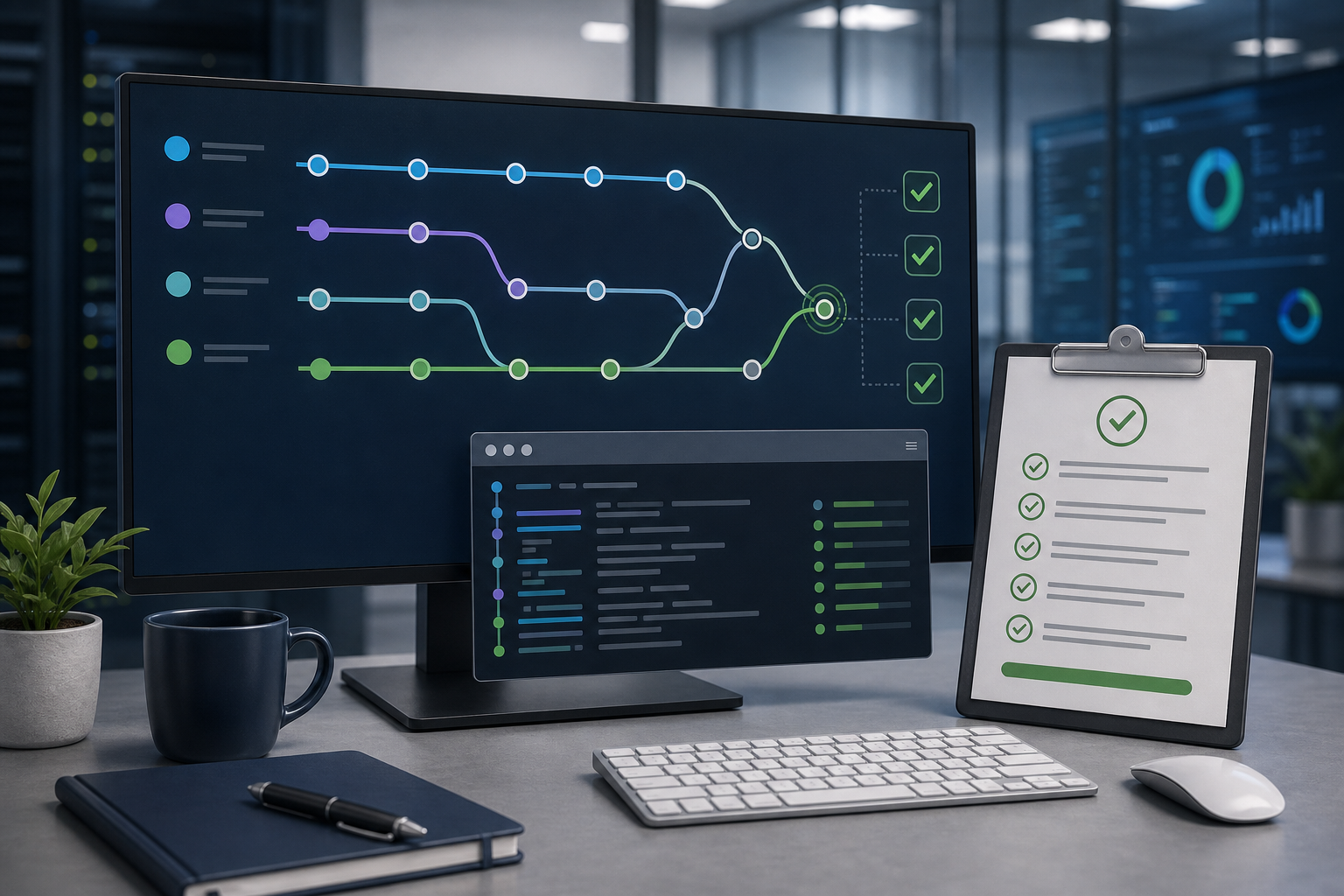 Git Checklist for Safe Branching, Merging, and Release Validation