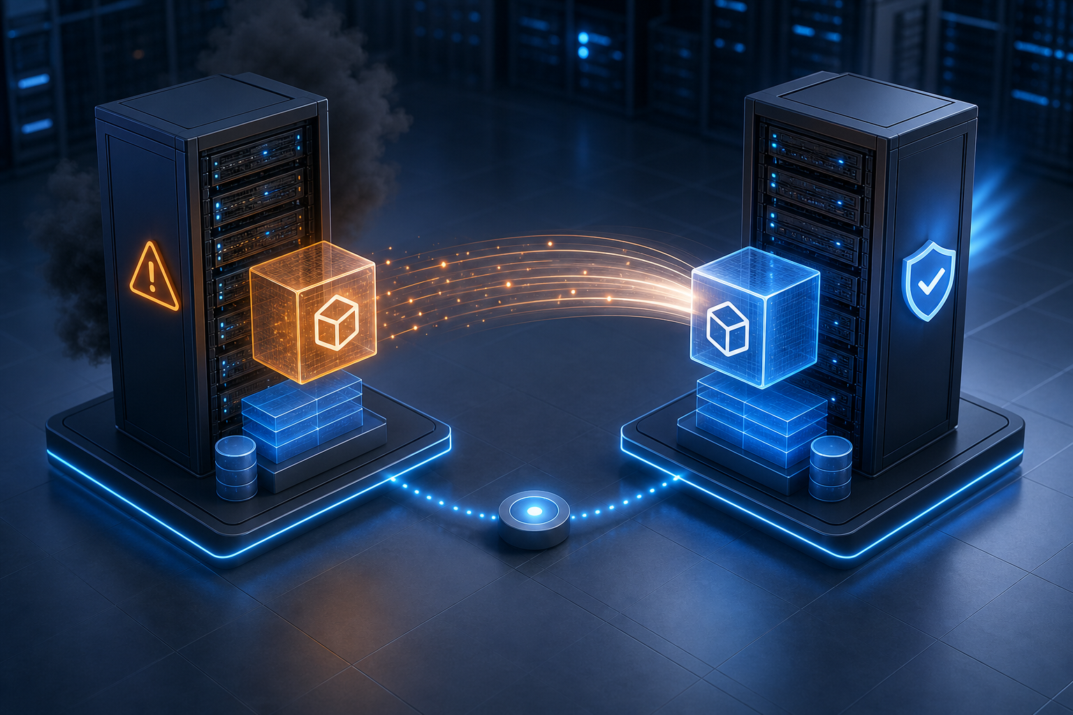 Hyper-V Virtual Machine Replication Setup and Failover Recovery